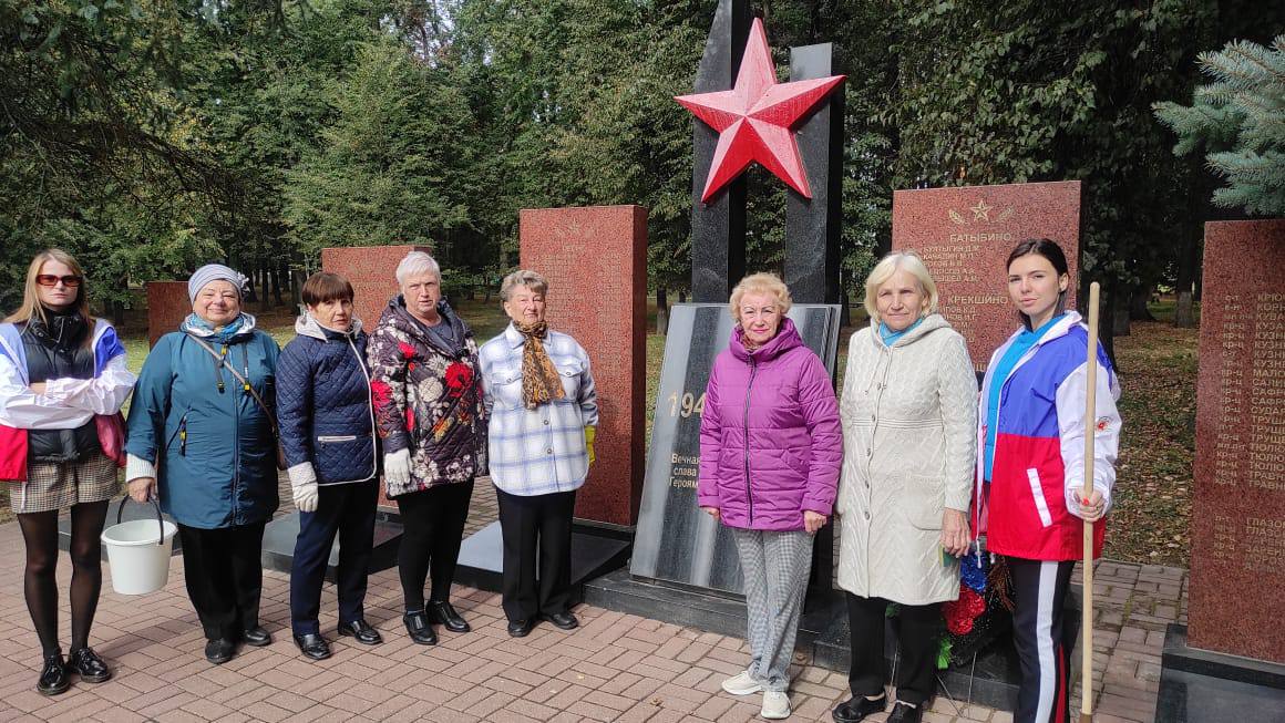 Мемориально-патронатная акция прошла в Щаповском