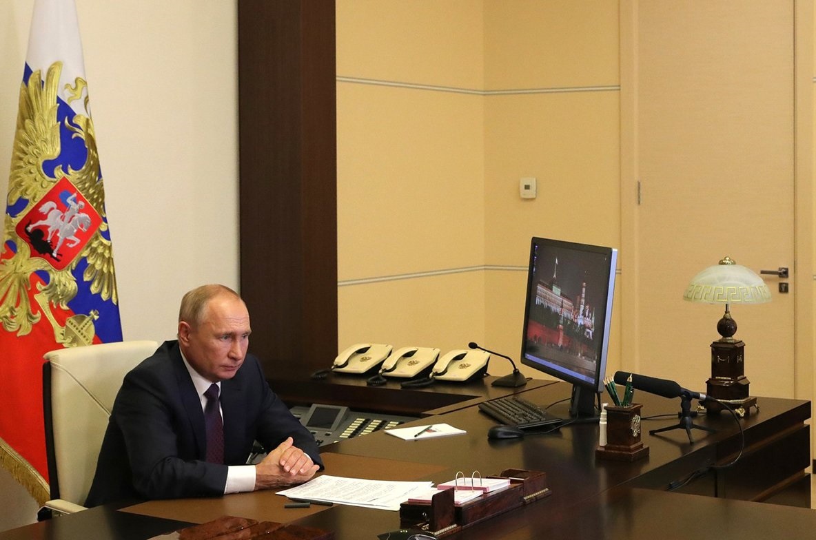 Президент проголосовал онлайн на выборах в Москве