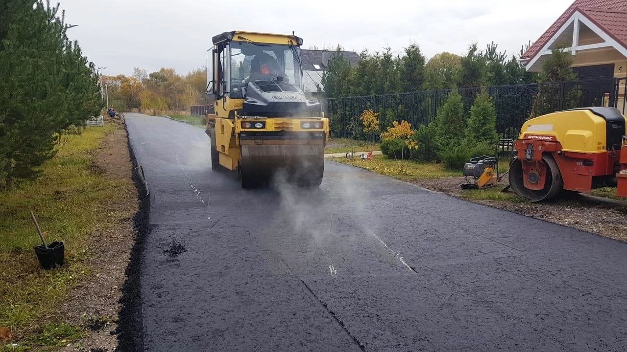 Обустройство подъездной дороги началось в поселении Рязановское