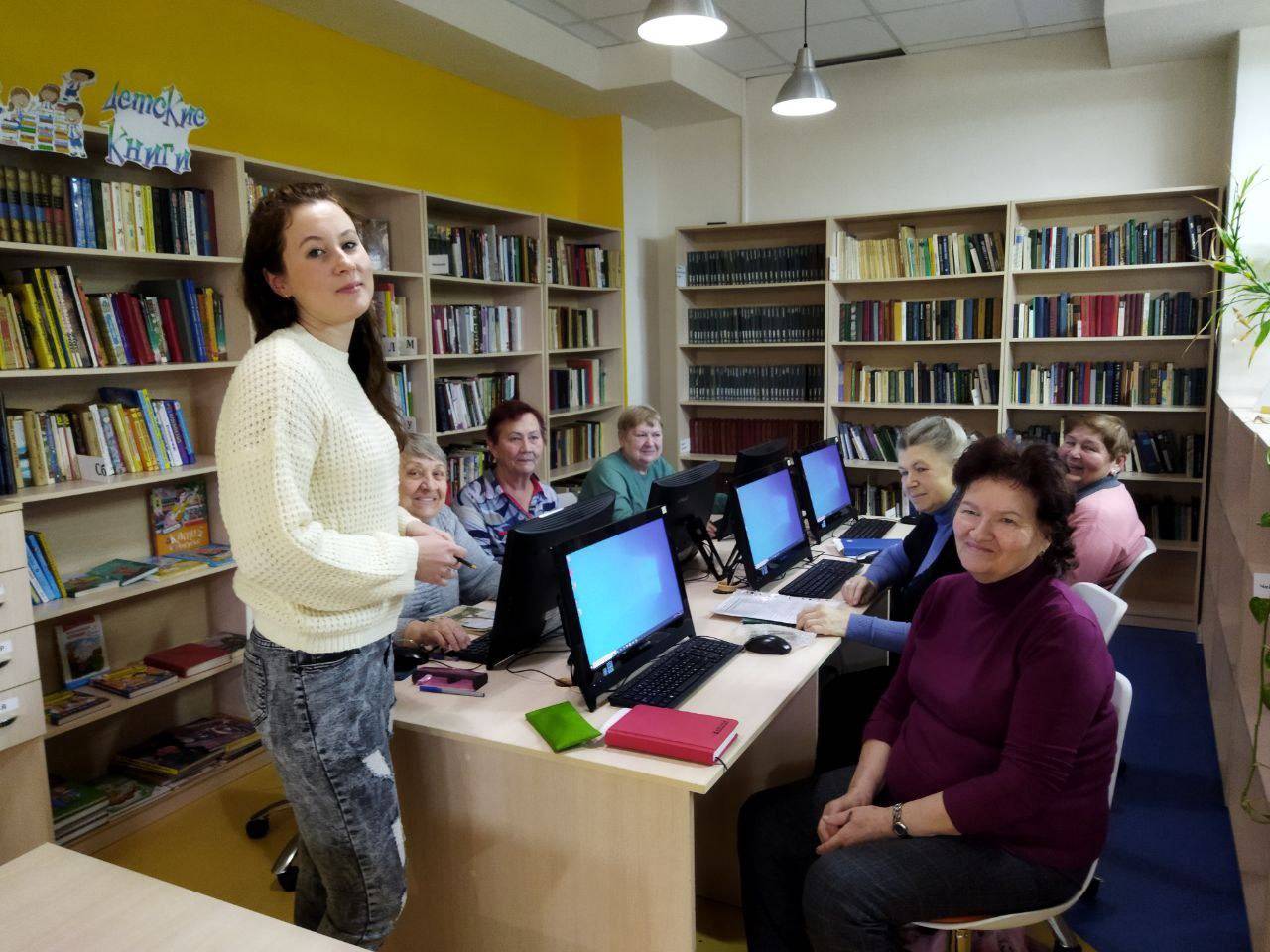 Занятие по компьютерной грамотности для представителей старшего поколения пройдет в Щербинке