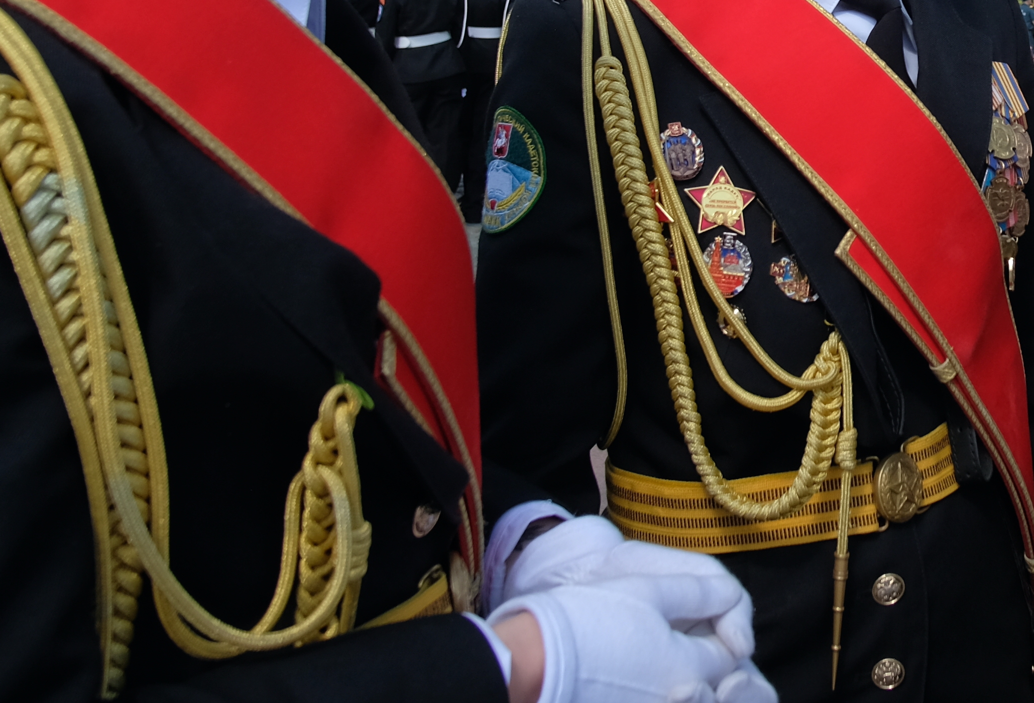Торжественный парад кадетских классов прошел в поселении Десеновское