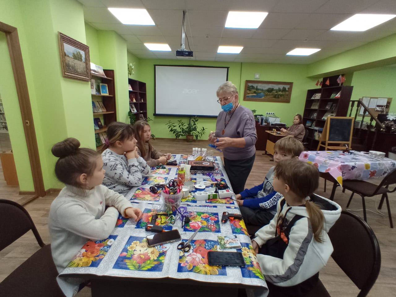 Мастер-класс организуют в библиотеке Дома культуры «Юбилейный» поселения Роговское