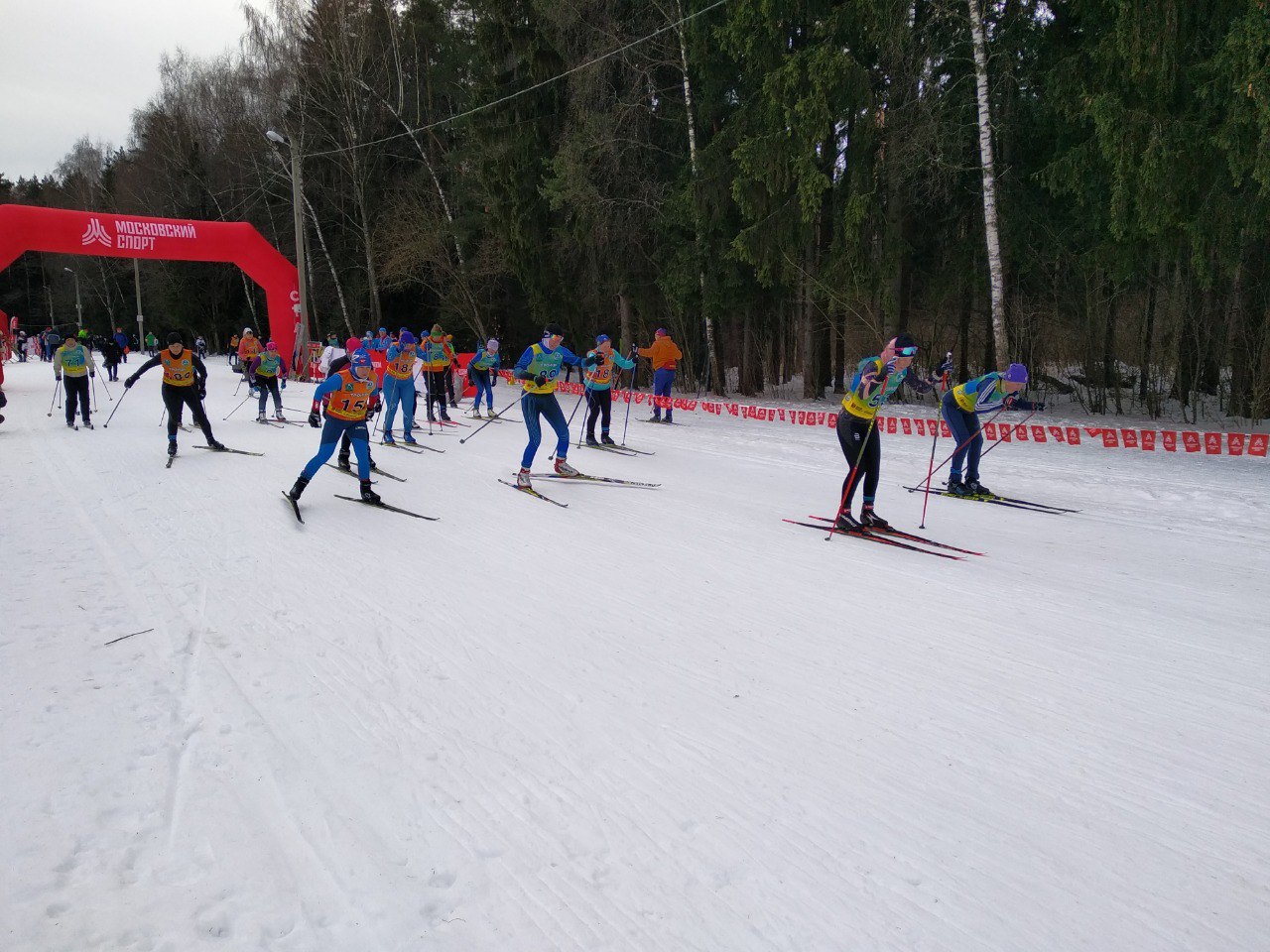 Лыжники из Михайлово-Ярцевского стали третьими на соревнованиях