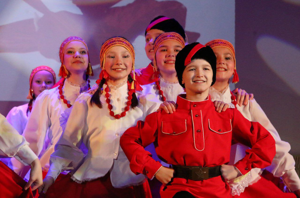 Отчетный концерт хореографического ансамбля прошел в Щербинке