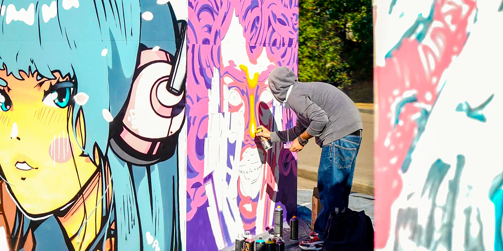 Голосование на выбор победителей конкурса граффити «Стены» стартовало на проекте «Активный гражданин»