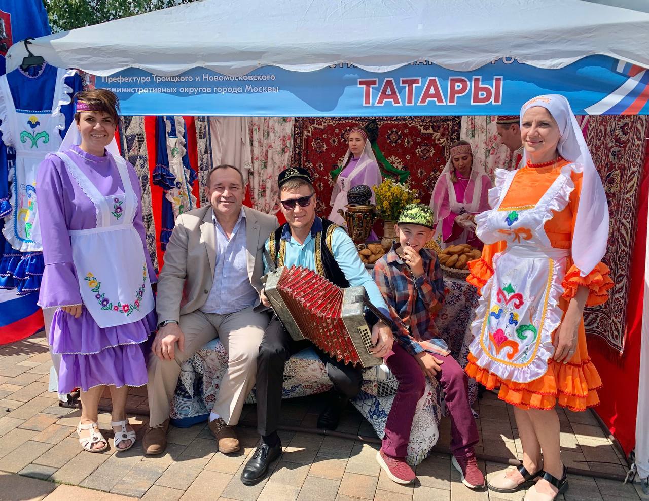 Активисты поселения Марушкинское приняли участие в VIII Окружном фестивале народов России