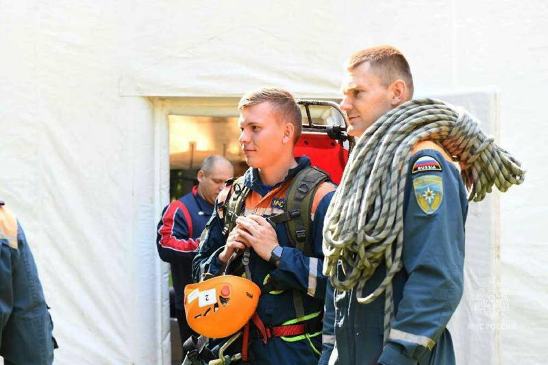 Команда Центра «Лидер» из поселения Мосрентген заняла III место в многоборье спасателей