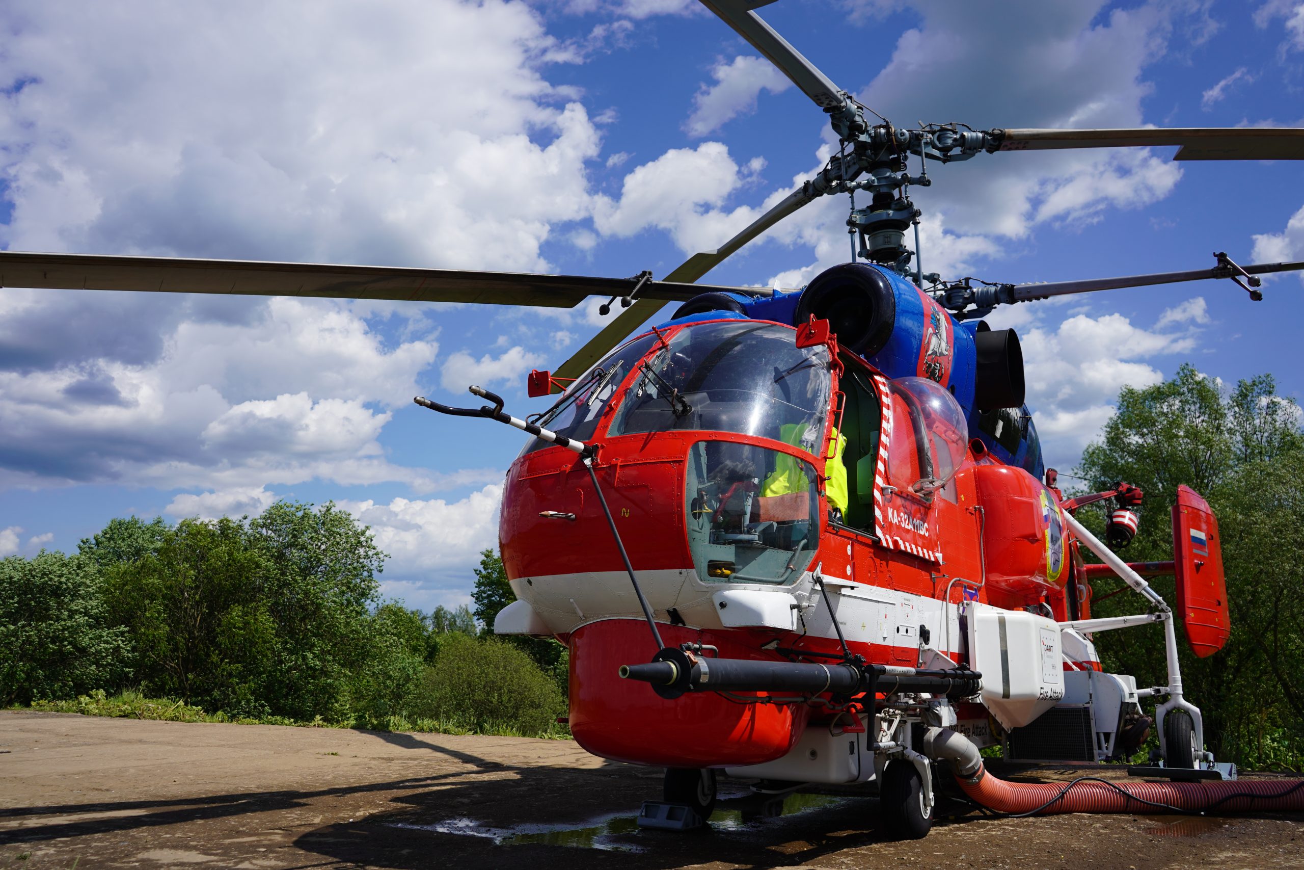 Экстренная помощь: Вертолетная площадка появилась в медцентре «Коммунарка»