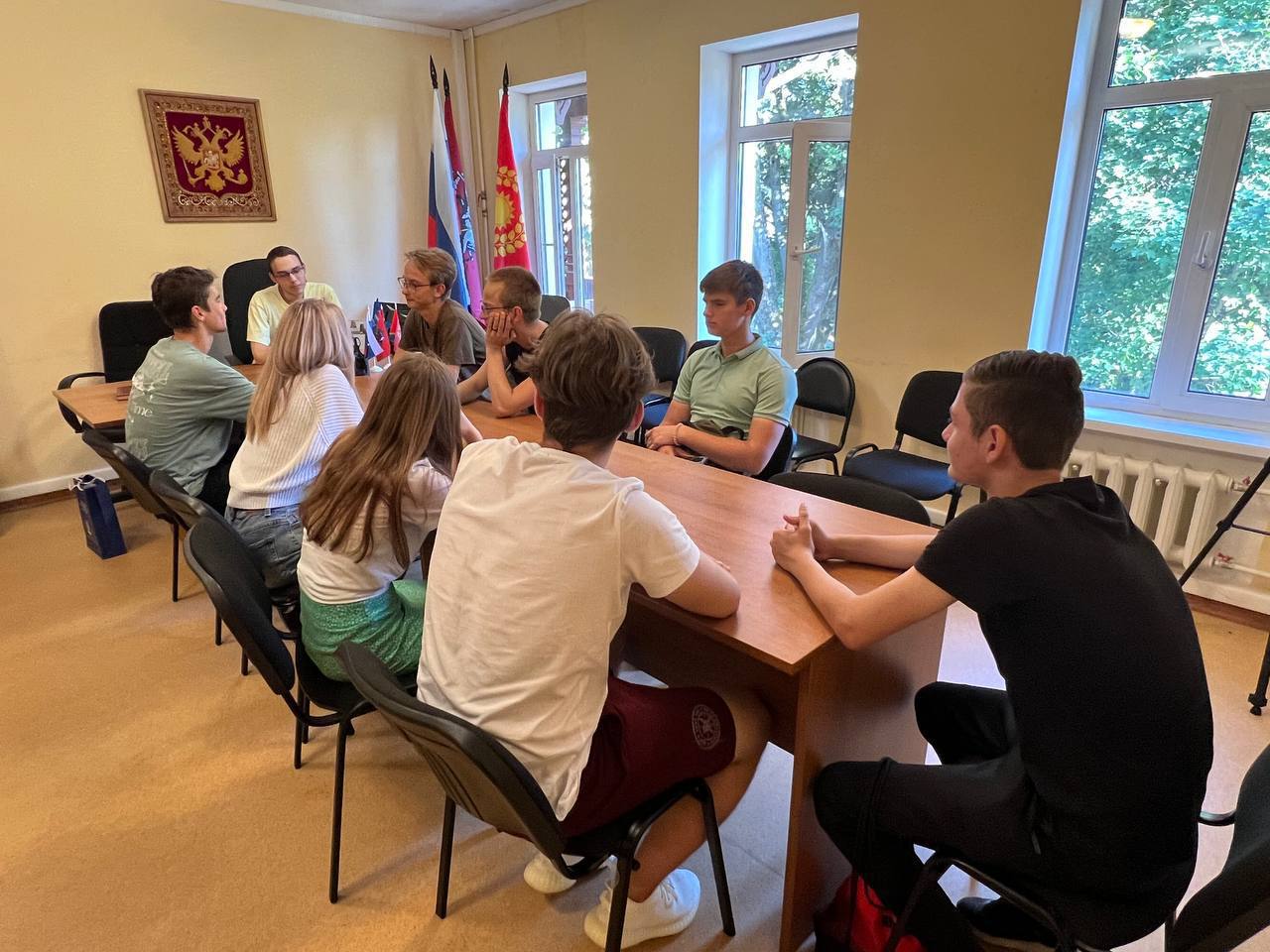 Заседание Молодежной палаты прошло в поселении Щаповское