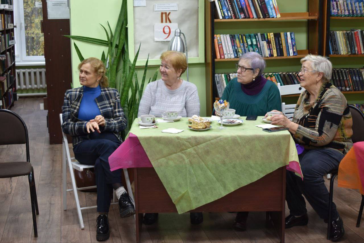 Встреча с интересными людьми состоялась в библиотеке ДК «Юбилейный» Роговского