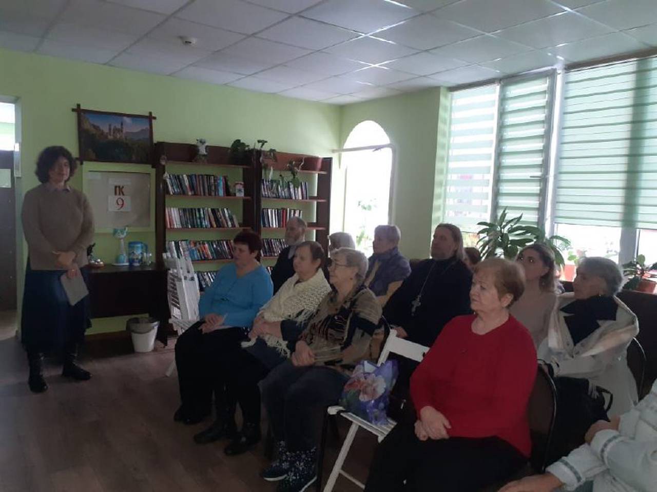 Литературная беседа состоялась в библиотеке ДК «Юбилейный» Роговского
