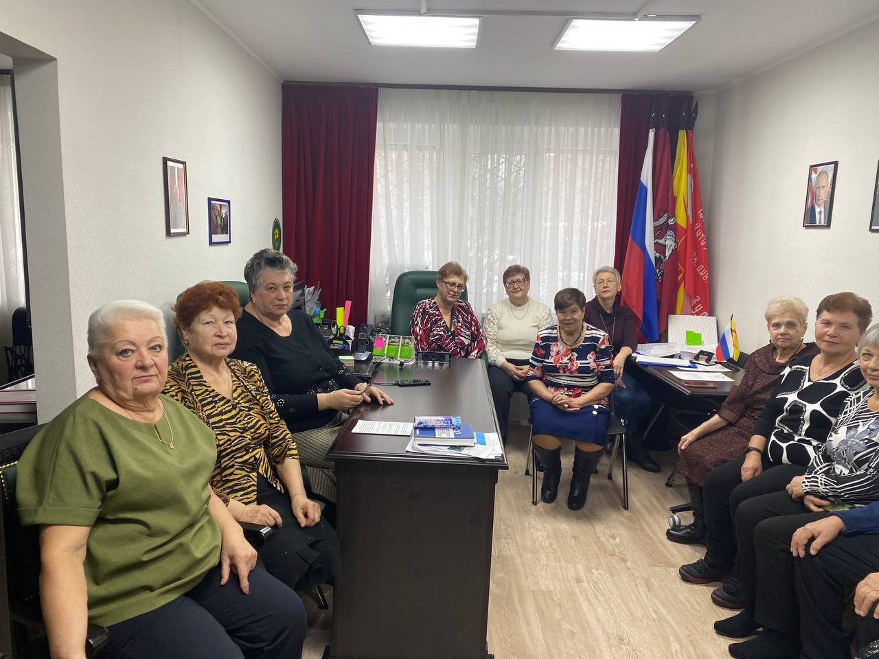 Заключительное заседание Совета ветеранов состоялось в поселении Краснопахорское