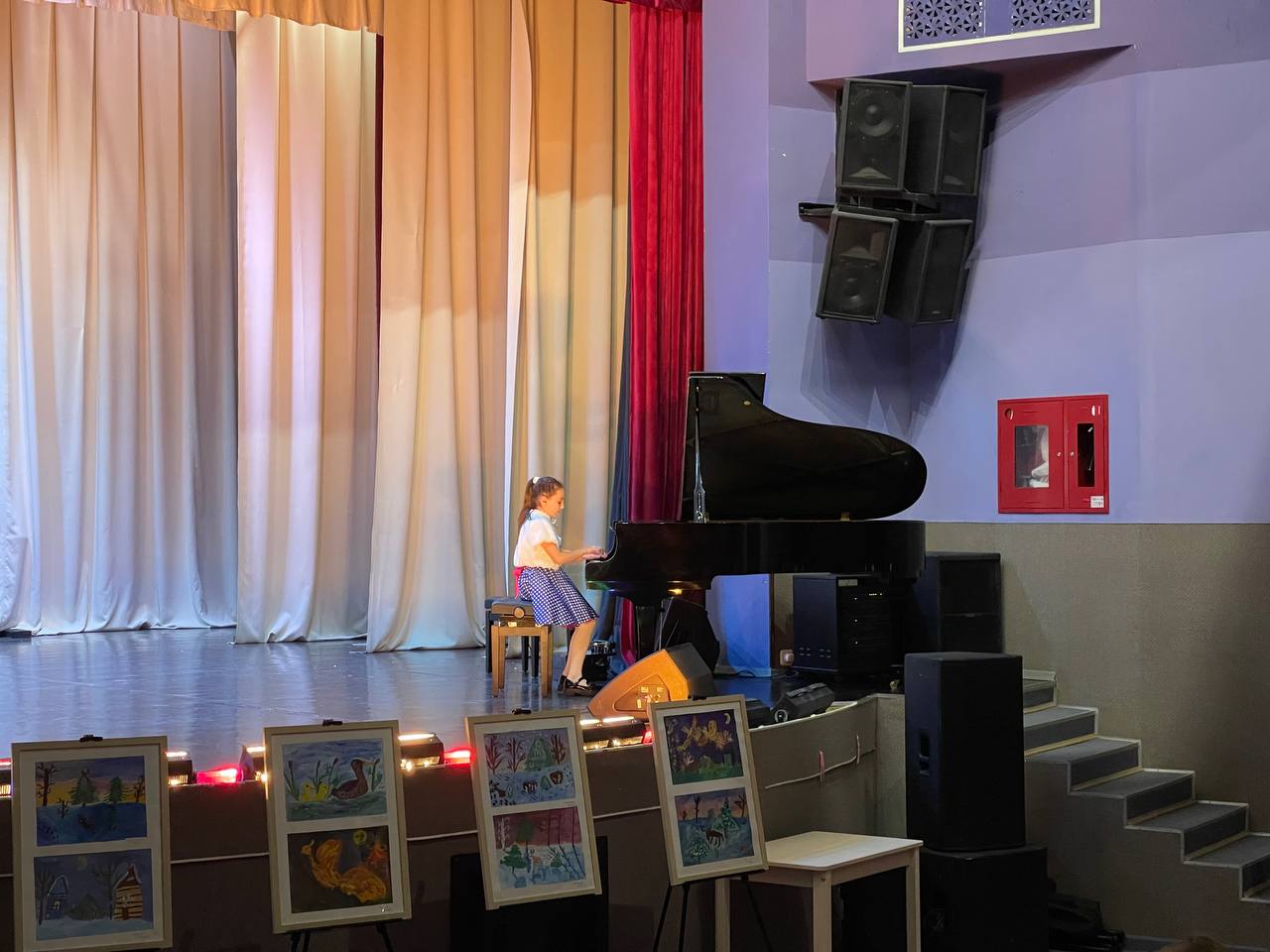 Концерт первоклассников состоялся в Краснопахорской ДШИ