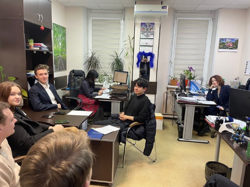 Заседание Молодежной палаты прошло в поселении Московский