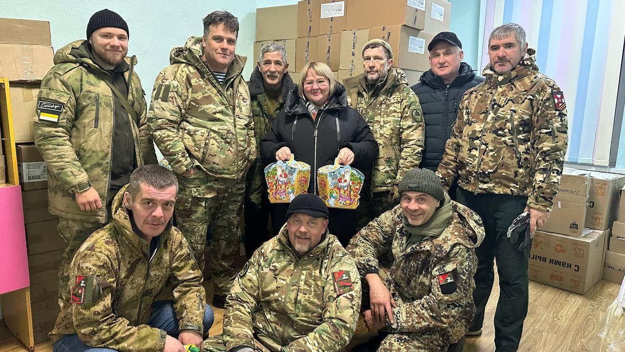 Представители ЦПВ «Гвардия» собрали гуманитарную помощь для жителей новых территорий России