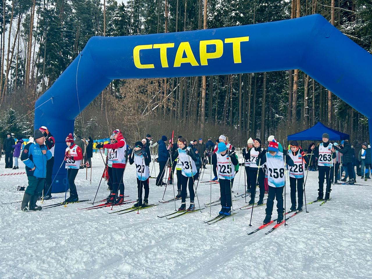 Соревнование «Ватутинская лыжня-2024» прошло в поселении Десеновское