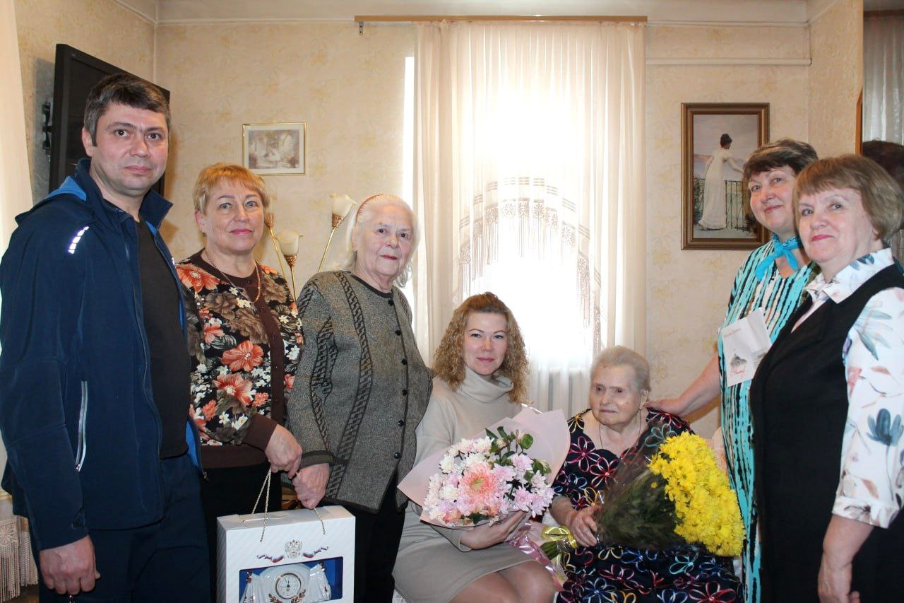 Труженица тыла городского округа Щербинка отметила свой 95-летний юбилей