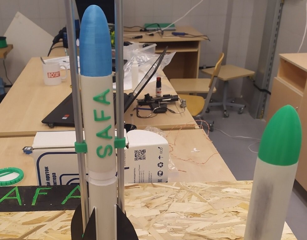 Школьник из Московского сконструировал ракету