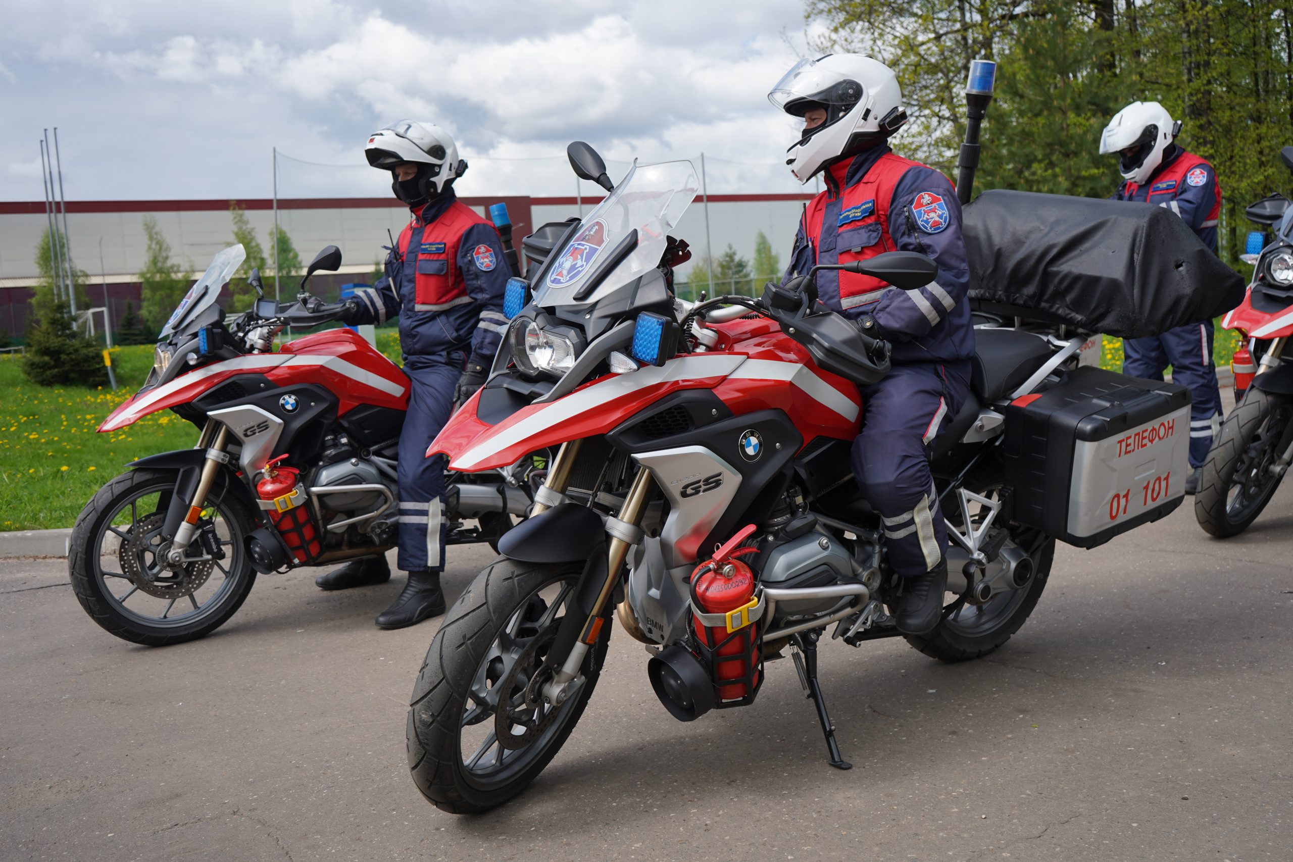 Спасатели на мотоциклах будут патрулировать округа