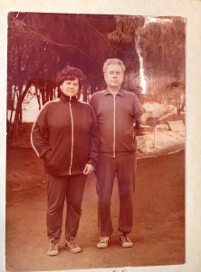 Александр вместе с супругой Светланой. Фото: личный архив