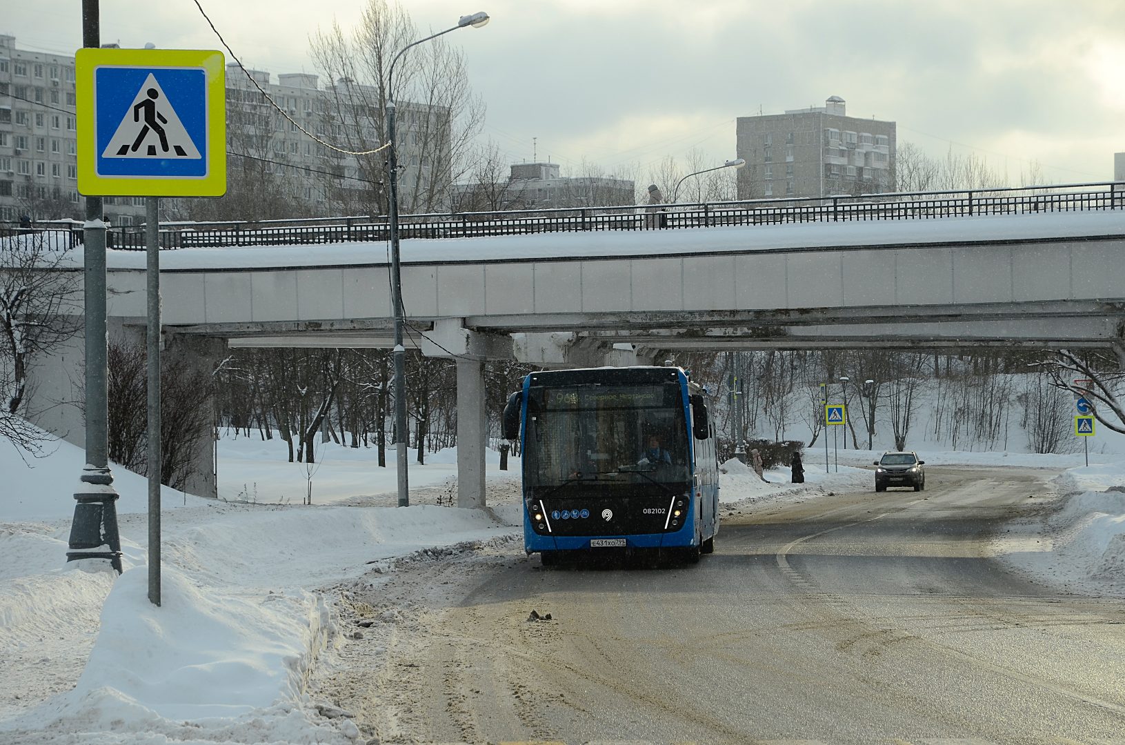 Новые маршруты проложены из отдаленных районов Новой Москвы до станции метро «Теплый стан». Фото: Анна Быкова, 