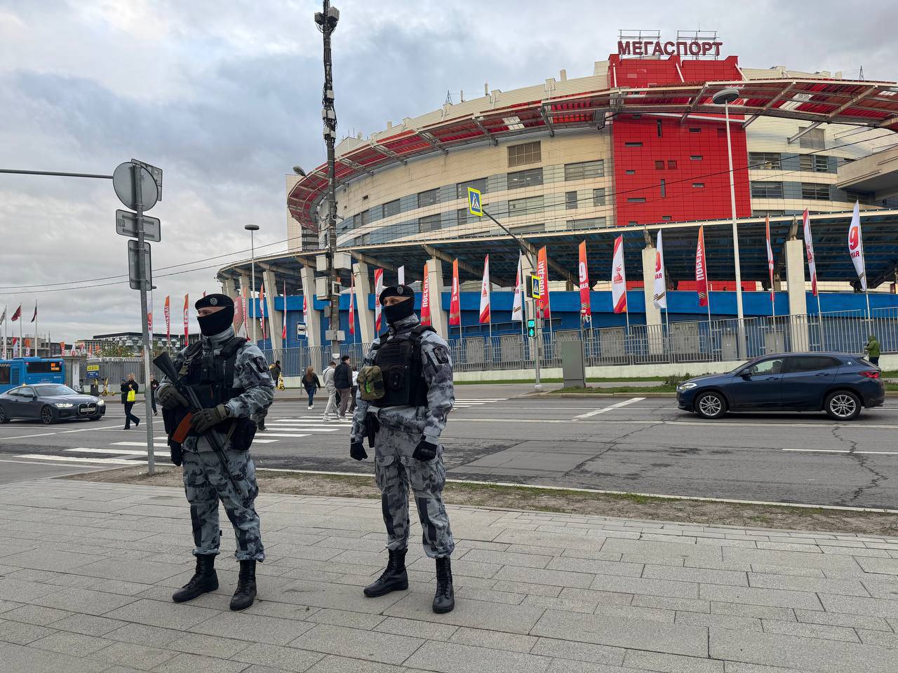 Правопорядок при проведении баскетбольного матча обеспечили сотрудники Росгвардии в Москве