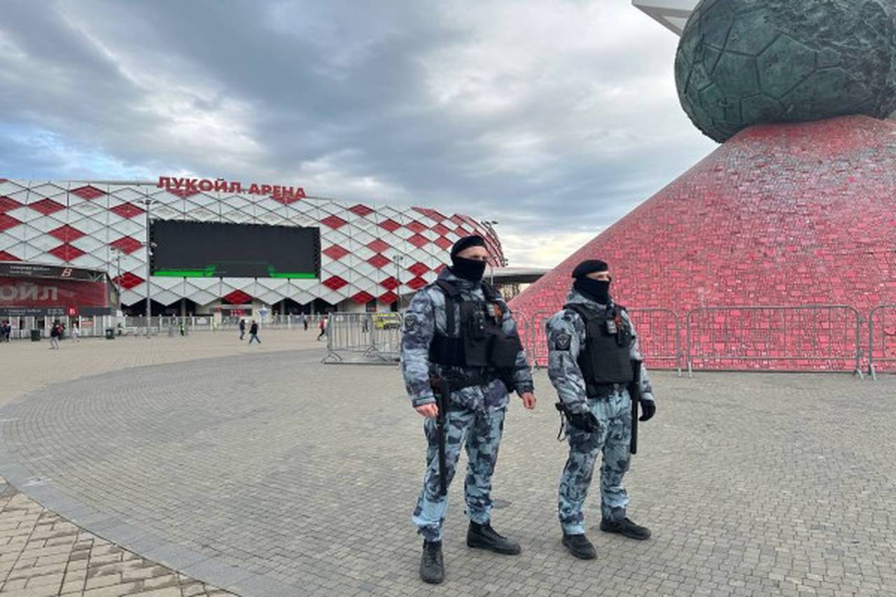 Росгвардия обеспечила общественную безопасность на Кубке России по футболу в Москве