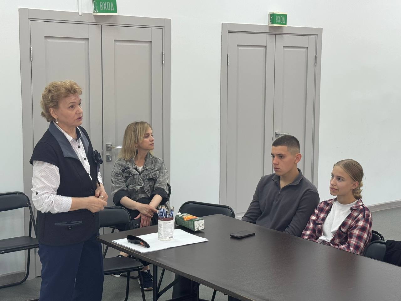 В здоровом теле — здоровый дух: юные активисты из Краснопахорского провели профилактическую лекцию