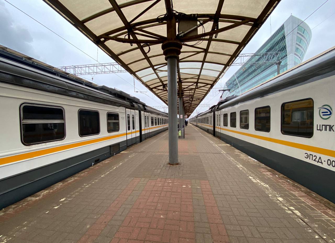 Интервалы движения поездов временно увеличились на МЦД-2