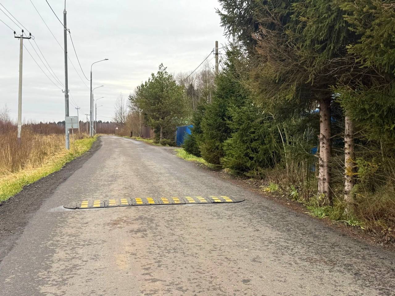 «Лежачие полицейские» обновили в районе Вороново