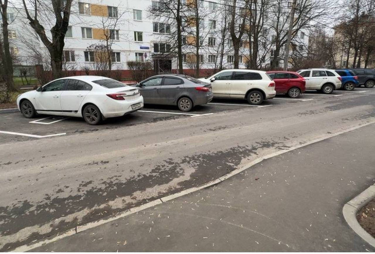 Дорожное покрытие обновили в Щербинке