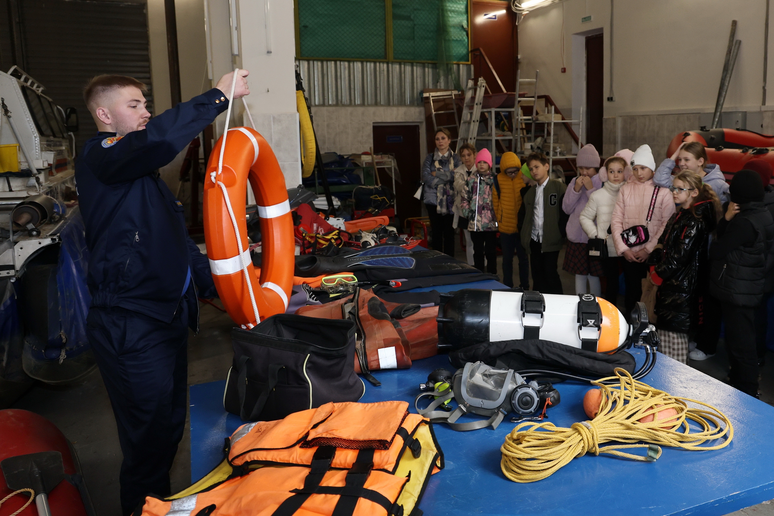 В Московской городской поисково-спасательной службе на водных объектах подвели итоги работы в октябре