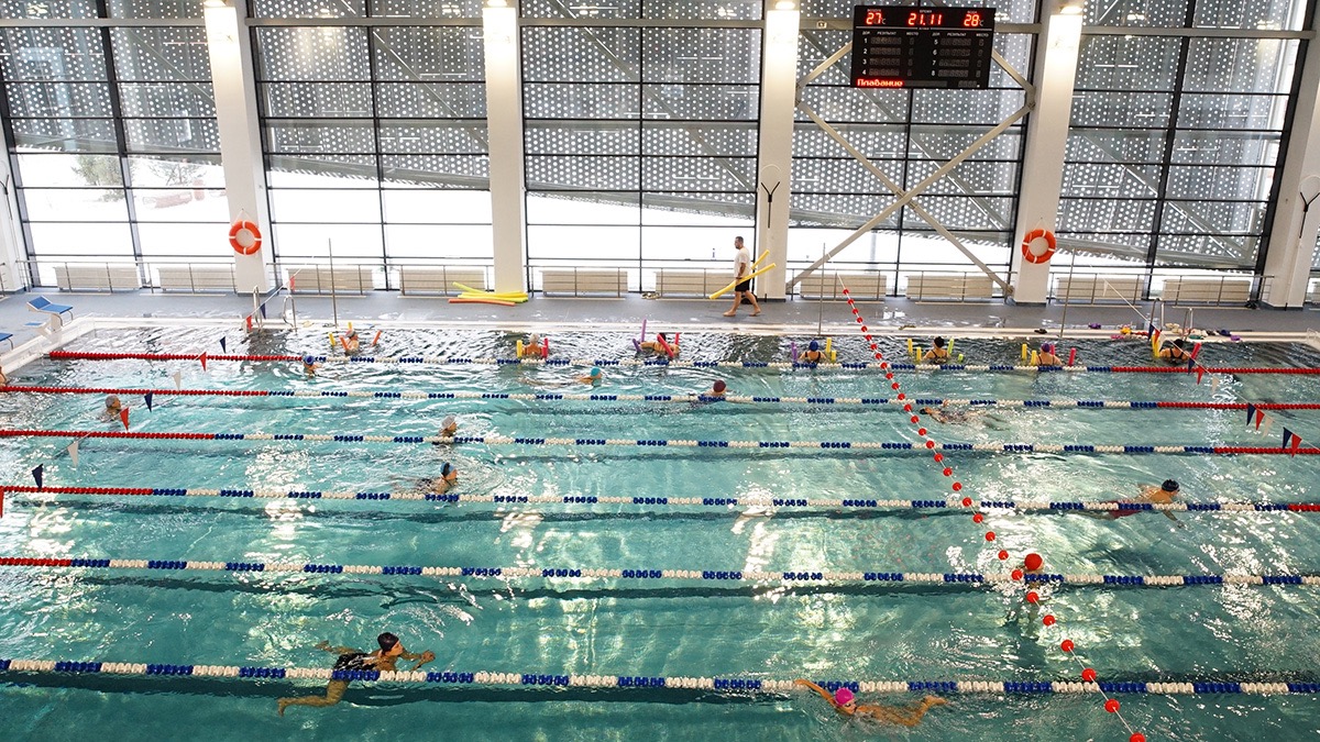 Бесплатные секции плавания и аквааэробики открыты для жителей столицы