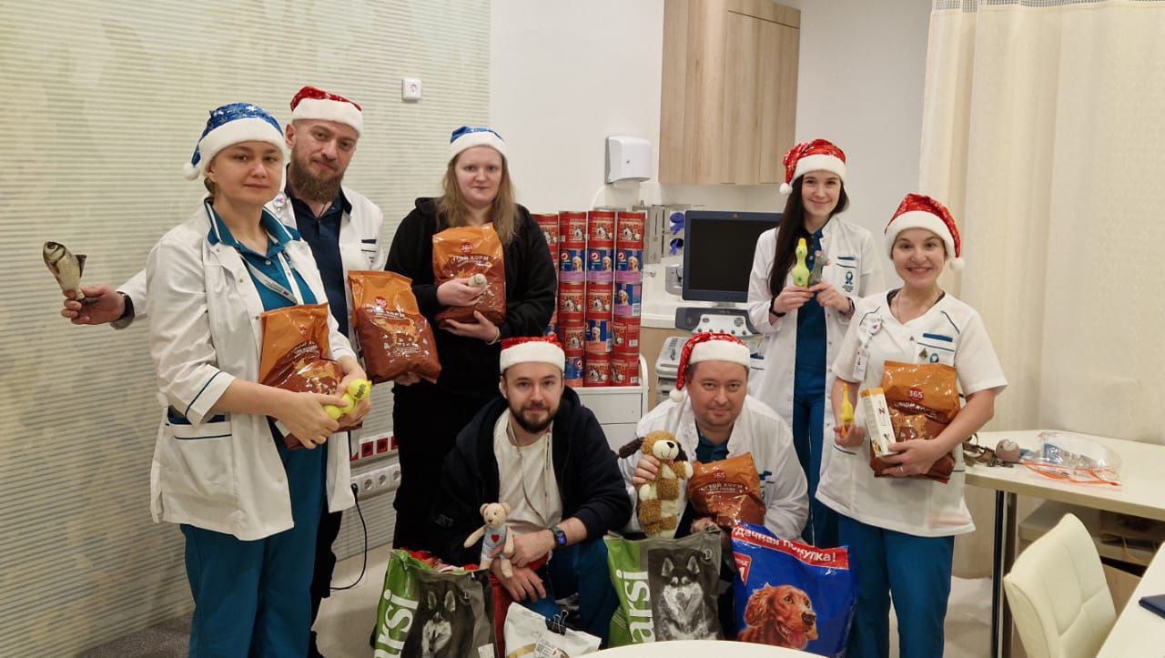 С заботой о животных: сотрудники ММКЦ «Коммунарка» стали участниками благотворительной акции