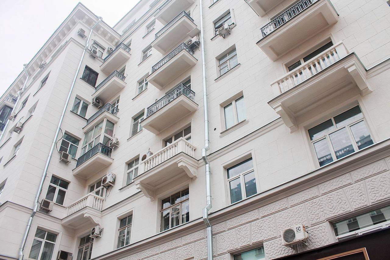 Дома с филенками капитально отремонтировали в центре столицы