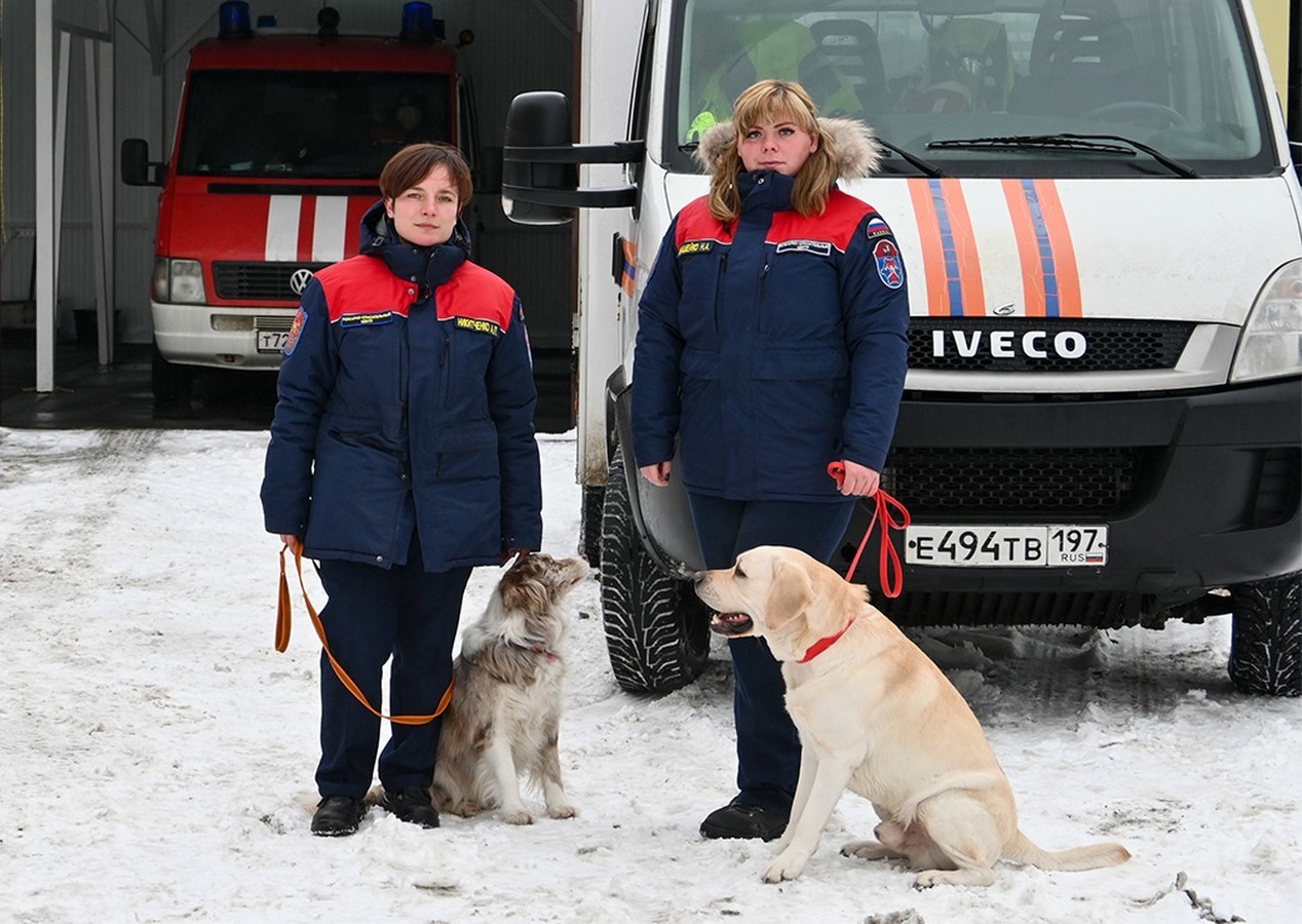 Кинолог столичного Пожарно-спасательного центра дала советы по безопасности на зимней трассе