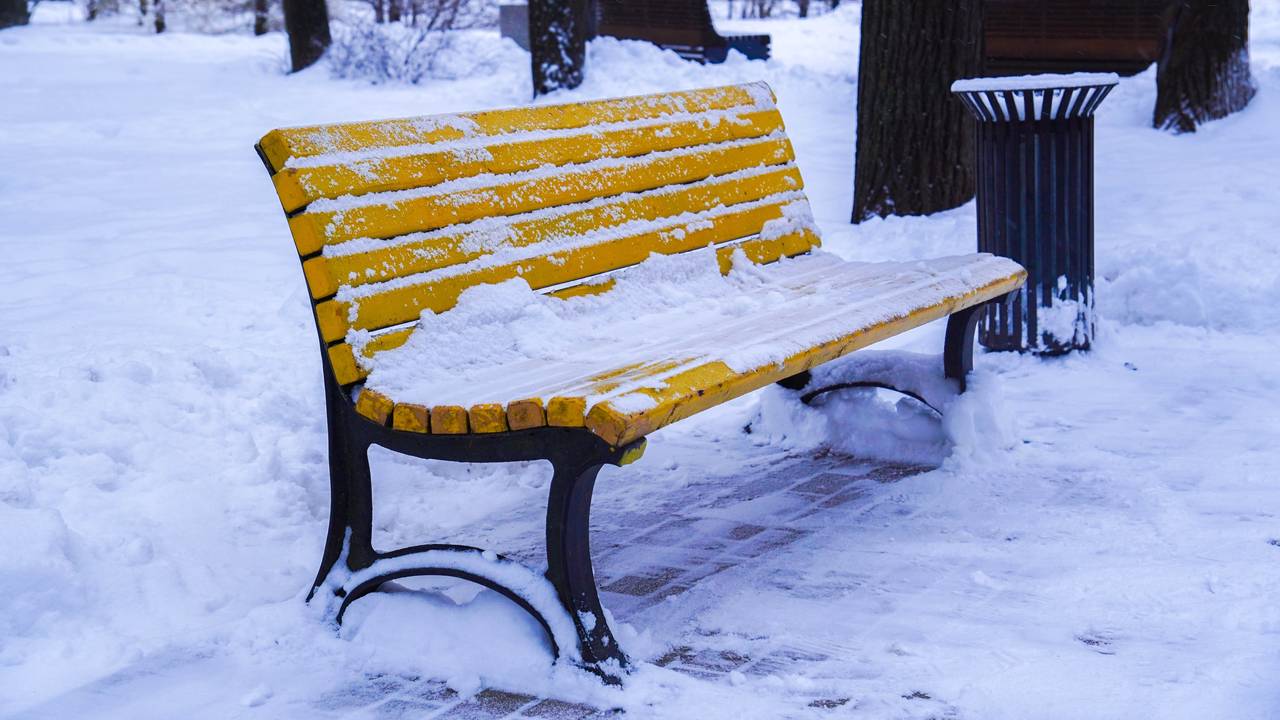 Высота снежного покрова достигла 58 сантиметров 